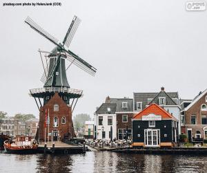 yapboz Adriaan Mill, Haarlem, Hollanda